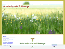 Tablet Screenshot of naturheilpraxis-und-massage.de